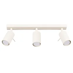 Sollux SL.1496 - Spot svetiljka RING 3xGU10/10W/230V krem boja