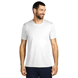 TEE muška sportska majica kratkih rukava Boja: bela Veličina: 3XL