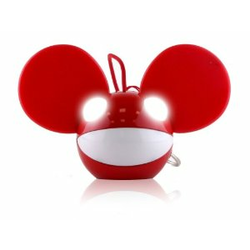 KITSOUND prenosni zvočnik Deadmau5, rdeč