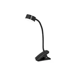 Osram - LED prigušiva stona lampa sa stezaljkom OFFICE LINE LED/4,8W/230V crna