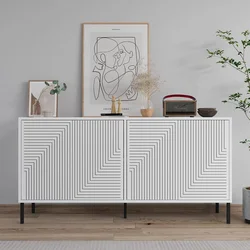 Hanah Home Konzolni sto Evolet, 150x75x36 cm, Beli