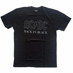 AC/DC Majica Back In Black Black 2XL