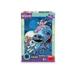 shumee 100 neonskih sestavljank Lilo & Stitch s svetlečimi obrisi