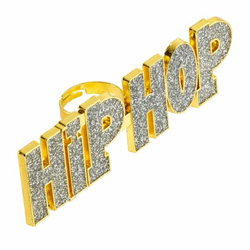 ZLATNI HIP HOP PRSTEN