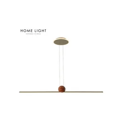 HOME LIGHT Solea 166 LED luster Cappuccino
