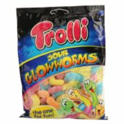 BONBONI KISLI ČRVI, TROLLI, 200G