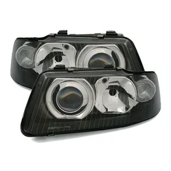 OEM Kristalni farovi Audi A3 (2000-2003), Crni