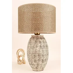 Opviq Stona lampa YL652, 30x20x50 cm, Bež