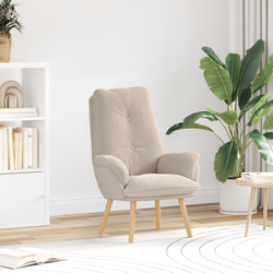 fotelja Svijetlo siva 69 x 74 x 93 cm Sherpa Tkanina