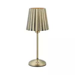 Markslöjd 109127 - LED prigušiva punjiva stona lampa CELIA 1xE14/2W/2000 mAh mesing