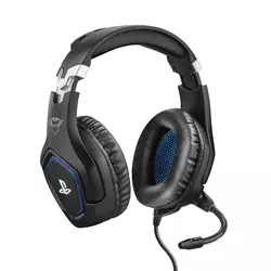 Trust GXT 488 Forze PS4 Slušalice sa mikrofonom Trake preko glave 3,5 mm konektor Crno
