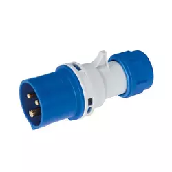 Industrijski utikač 220V 16A 2P+T IP44