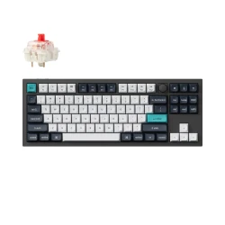 Keychron Keychron Q3 Max QMK/VIA Brezžična Mehanska Tipkovnica, Bluetooth/2.4 GHz, Red Linear Switch, US Layout, Q3M-M1, (21733261)