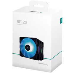 DeepCool RF120 (3in1) 120x120x25mm Hydro Bearing ventilator, 500-1500rpm, 27dBa, 56CFM, 4-pin