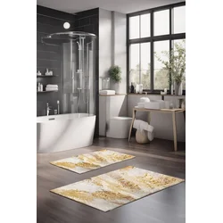 Lessentiel Maison Set prostirki za kupatilo CT-5040, 2 Komada, Šarena