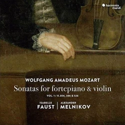 MOZART:SONATAS FOR FORTEPIANO & VIOLIN K.302,305,376 &378/ISABELE FAUST