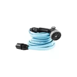 Raztegljiva cev 5 - 15 m, modra, bambus