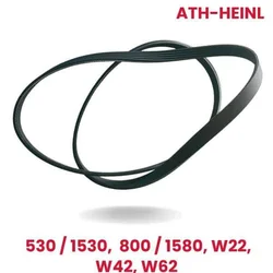 shumee ATH-Heinl Zamenjava: Jermen pogona uravnoteživača - črn 530/1530, 800/1580, W22, W42, W62
