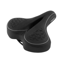 Sedlo mtb komfort crno sivo
