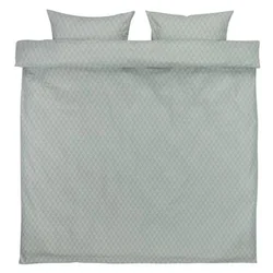 Set flanelske posteljine MARCELA 200x220 pepelj. zelena