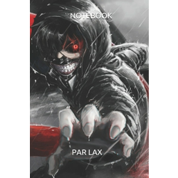 Notebook: Japanese Anime Lovers Gift Tokyo Ghoul Manga Senpai Notebook - Large 6 x 9 - Blush Notes 120 Pages