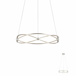 Redo 01-2251 - LED prigušiva luster na sajli QUARK LED/43W/230V 3000K hrom