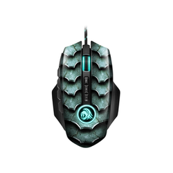 Sharkoon Drakonia II black optična gamer miška, črna