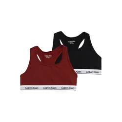 Calvin Klein Underwear Modrček svetlo siva/karminsko rdeča/črna/bela