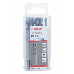 Bosch Spiralne burgije HSS PointTeQ spiralna burgija sa šestostranim držačem 5.00x52x91mm, 2608577545