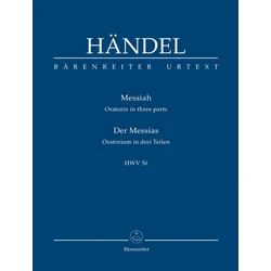 HANDEL : note MESSIAH STUDY SCORE