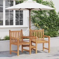Vrtne vanjske stolice 152 x 63 x 89 cm Čvrsto teak drvo