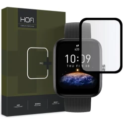 Hofi ochranné sklo na hodinky pre Amazfit Bip 3/Bip 3 pro - Crna KP25577