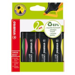 STABILO marker Boss Green 1/4 mix