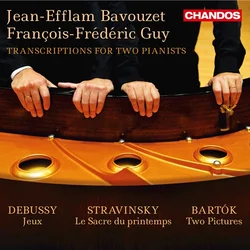 TRANSCRIPTIONS FOR TWO PIANISTS/BAVOUZET,GUY
