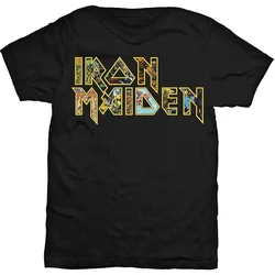 Iron Maiden Eddie Logo Black XL Majica