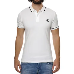 Calvin Klein Muška polo majica J30J315603, Bela