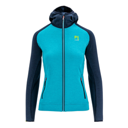 Giacca Karpos Ambrizzola Donna Full-zip – Fleece Leggero Traspirante, Cappuccio, Tasche Con Zip YKK, Per Outdoor Estivo