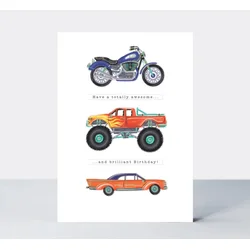 Rachel Ellen Čestitka Birthday Vehicles