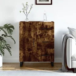 Komoda boja dimljenog hrasta 69,5x34x90 cm konstruirano drvo