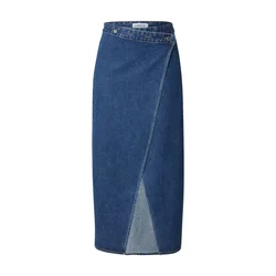 EDITED Krilo Papina modra/moder denim