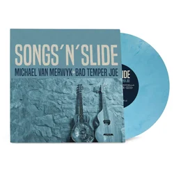 Michael Van Merwyk & Bad Temper Joe - Songs N Slide (Turquoise Coloured) (LP)
