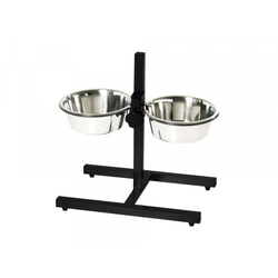 Nobby Postolje 40cm sa 2 metalne činije 2x1.75l 21cm