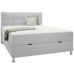Box Krevet Oviedo 160/200 cm , svetlosiva
