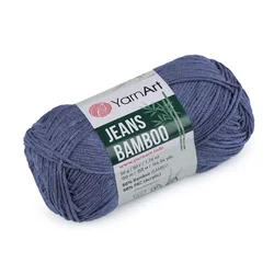 Bamboo Pletena preja Jeans 50 g - (124) blue jeans