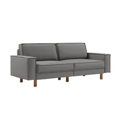 ATELIER DEL SOFA Sofa sa 3 sedišta Sparrow 3 Obsidian Walnut