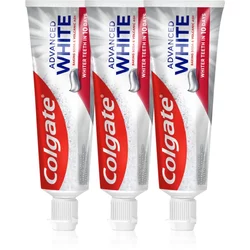 Colgate Advanced White soda bikarbona & vulkanski pepel Trio belilna zobna pasta 3 x 75 ml