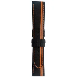 Kožni kaiš 24mm Crna 24.131