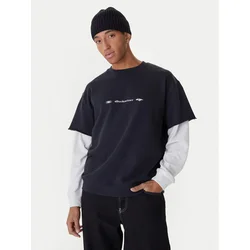 Quiksilver Jopa Openbar Crew EQYFT05154 Črna Oversize