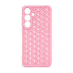 Futrola Honeycomb Color za Samsung S24, Roze