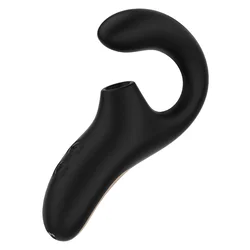 SuperLove Luna Double Stimulation Massager Black